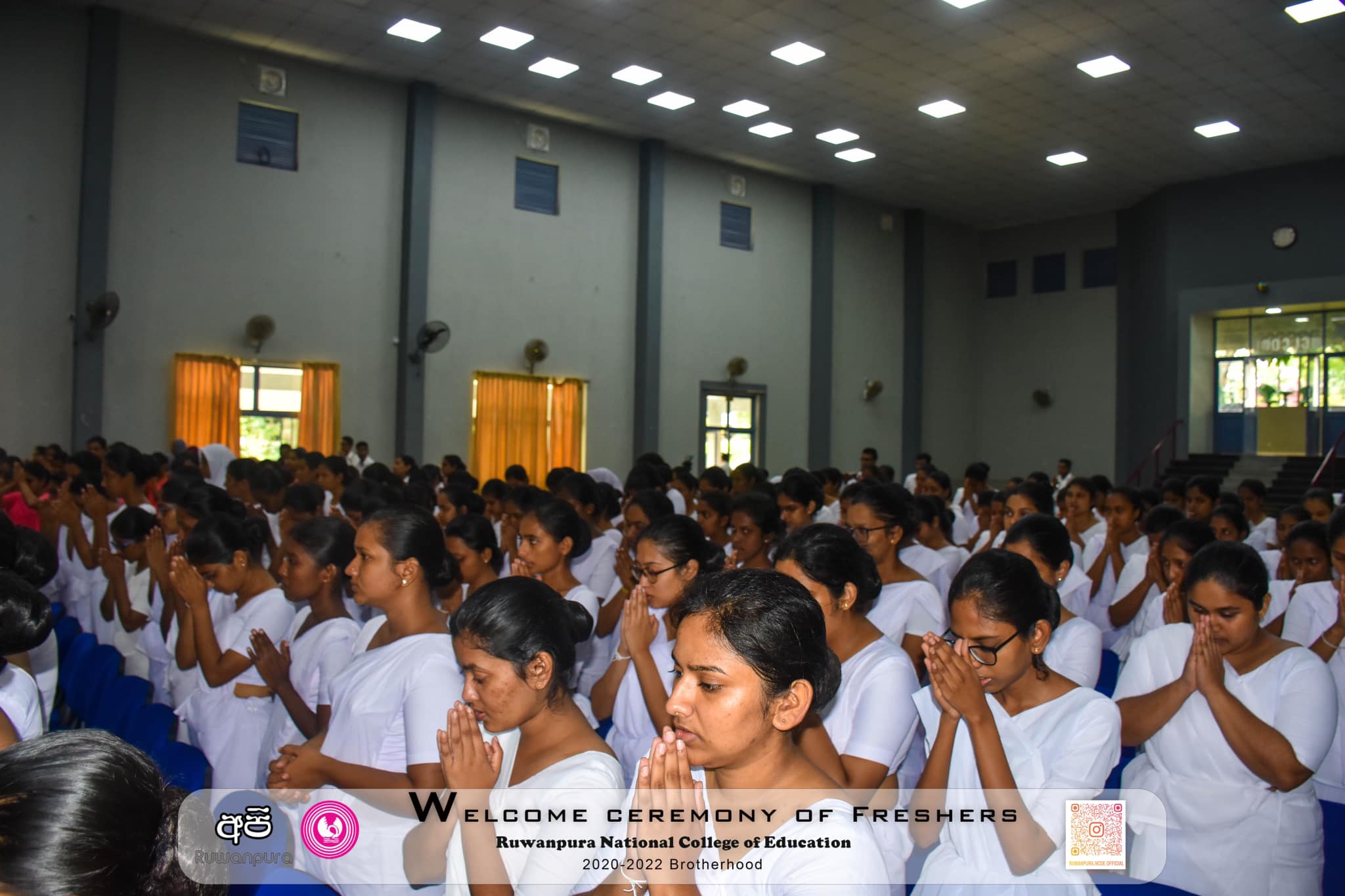 Read more about the article On 13 th of october 2023 New teacher trainees were recruited for the first year of Ruwanpura National college of Education.