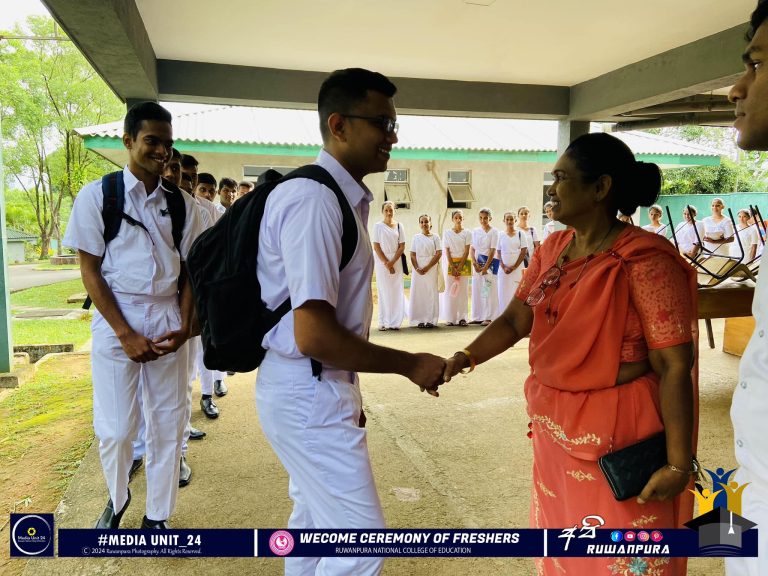 Read more about the article New teacher trainees were recruited for the first year of RNCoE.